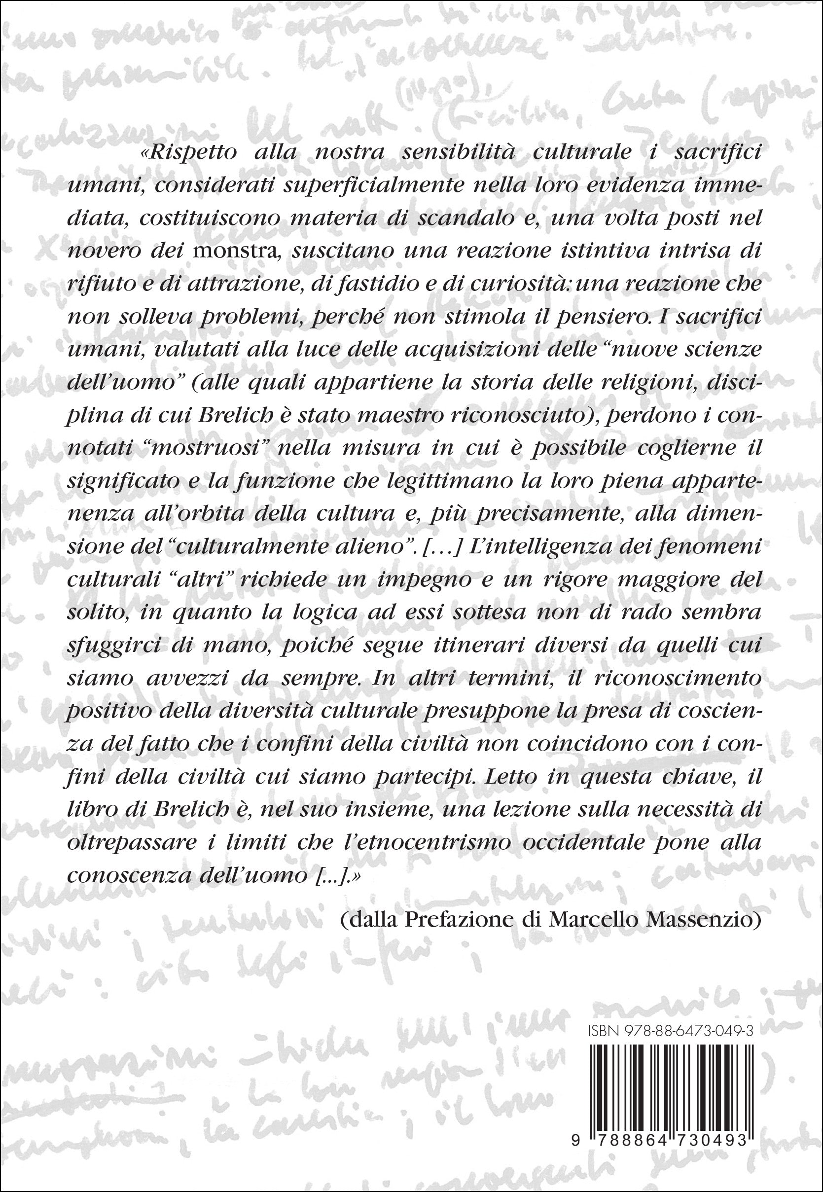 Presupposti del sacrificio umano