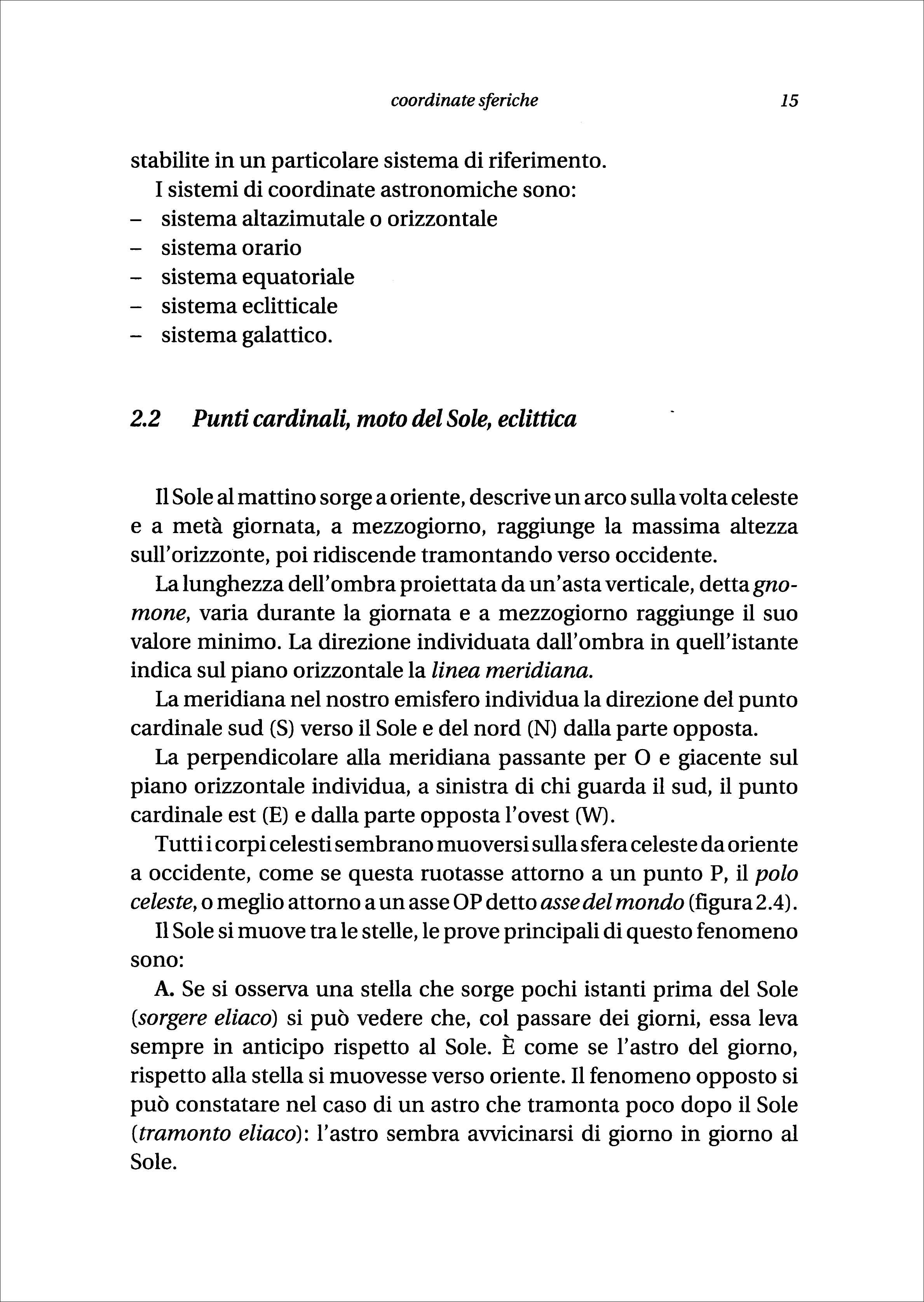 Introduzione all' astronomia. Esercitazioni e problemi per lo studio dei fenomeni celesti
