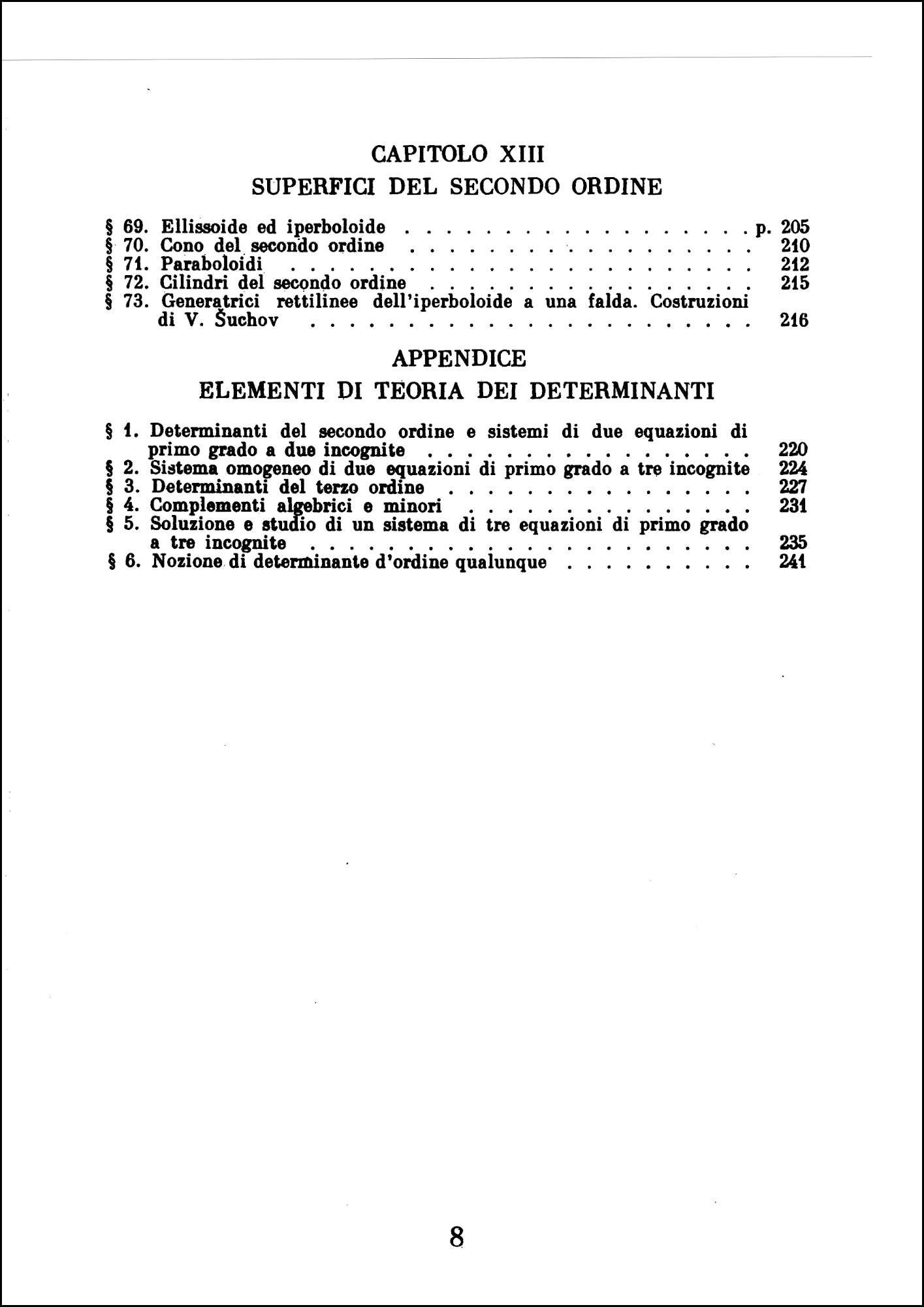 Elementi di geometria analitica