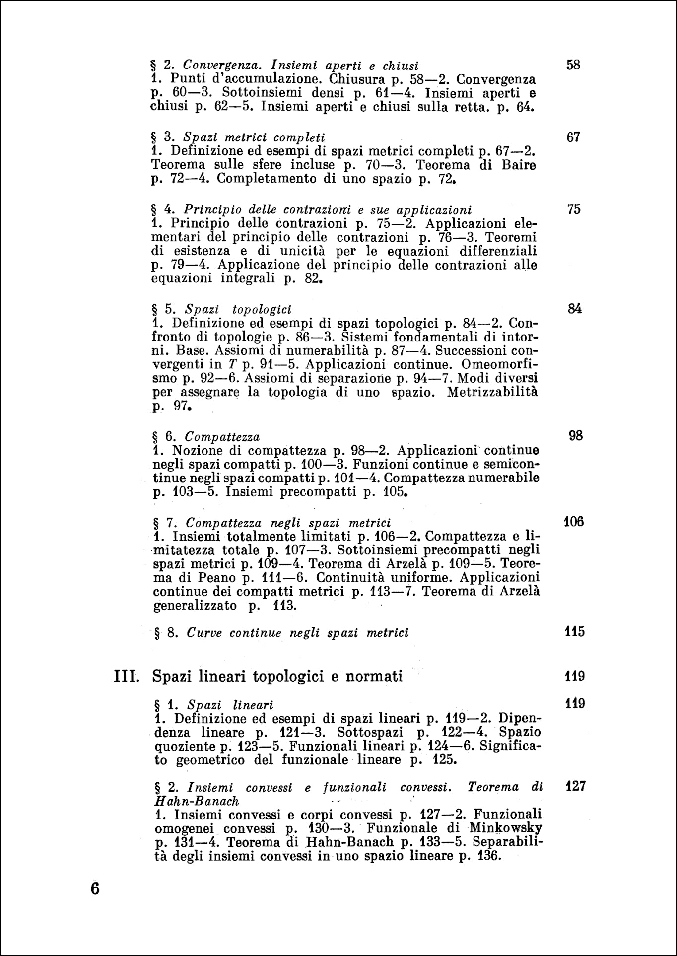 Elementi di teoria delle funzioni e di analisi funzionale