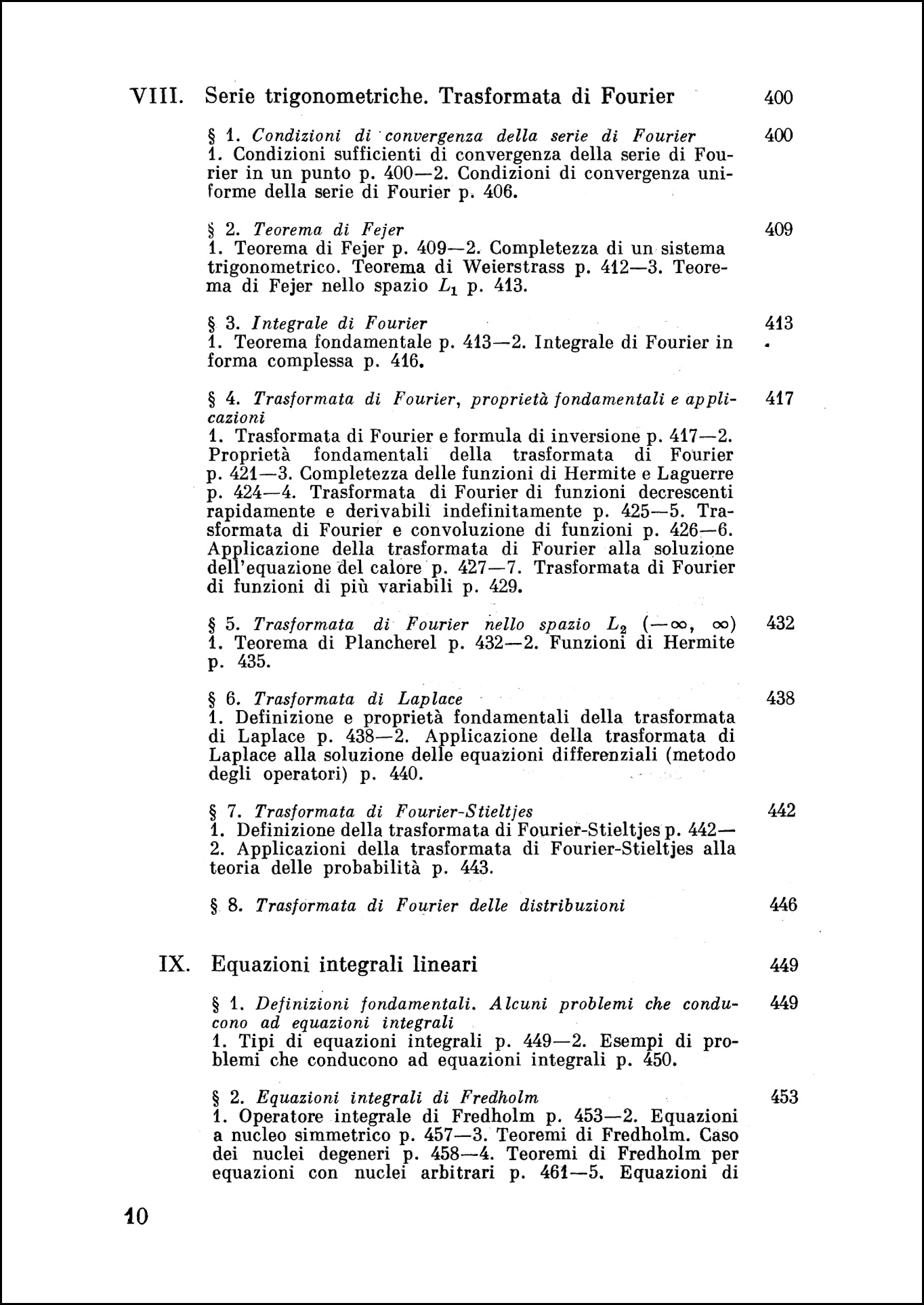 Elementi di teoria delle funzioni e di analisi funzionale