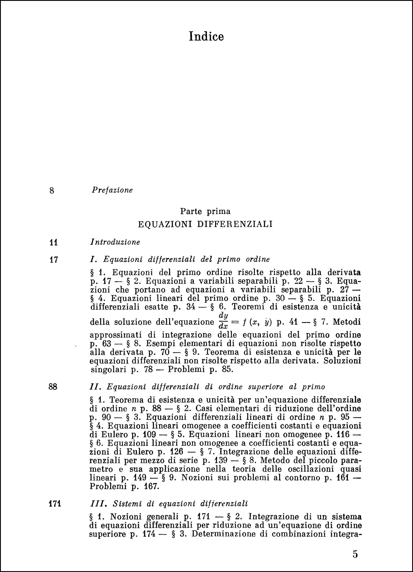 Equazioni differenziali e calcolo delle variazioni