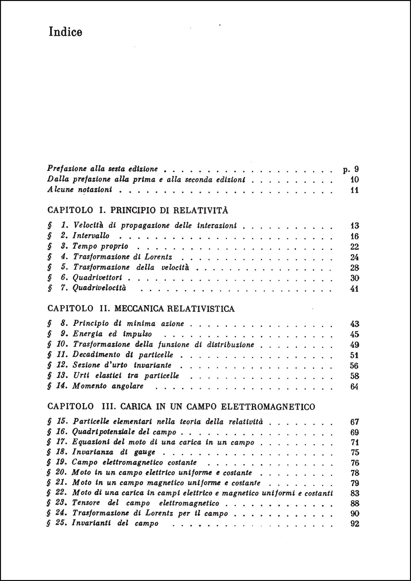 Fisica Teorica 2 - Teoria dei campi
