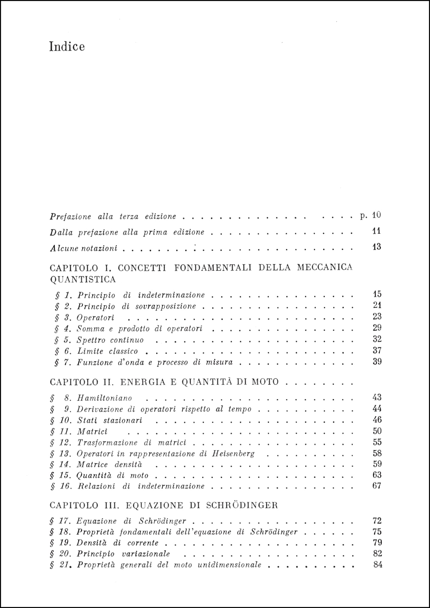 Fisica Teorica 3 - Meccanica quantistica - Teoria non relativistica