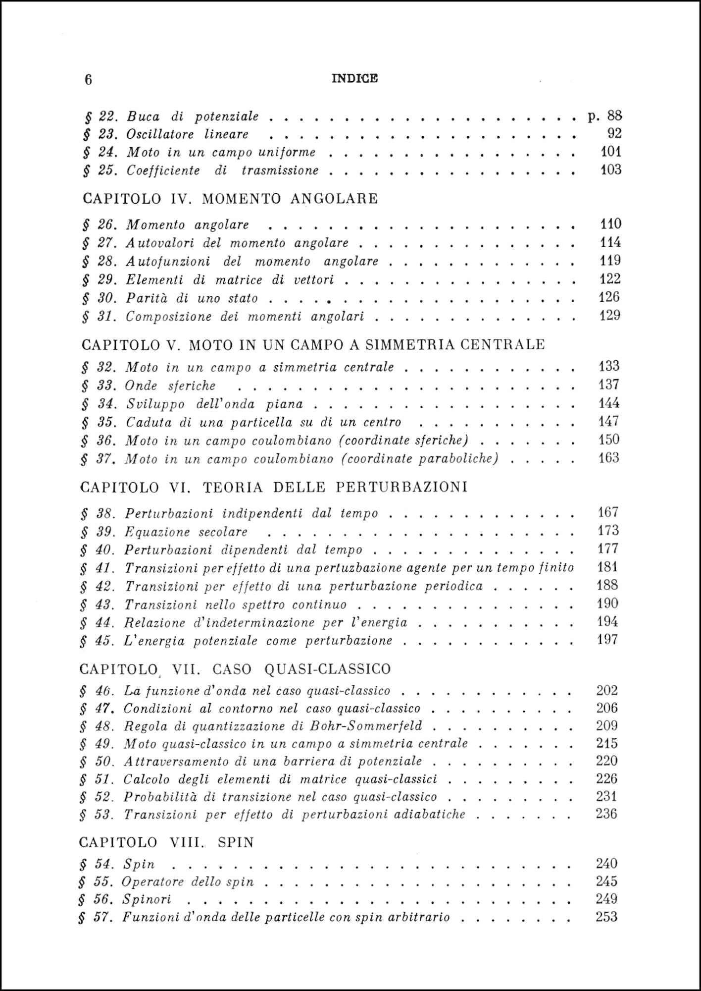 Fisica Teorica 3 - Meccanica quantistica - Teoria non relativistica