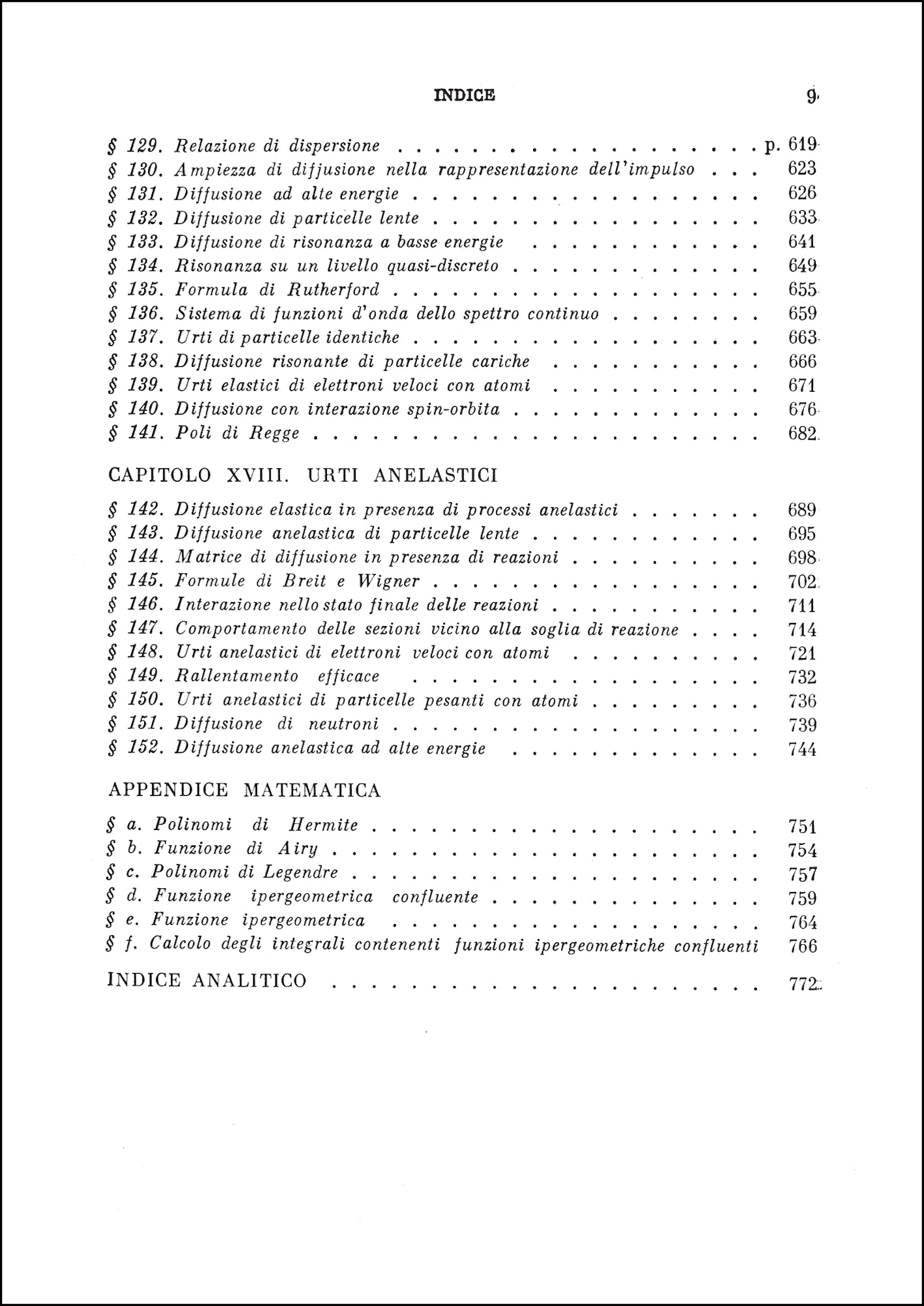 Fisica Teorica 3 - Meccanica quantistica - Teoria non relativistica