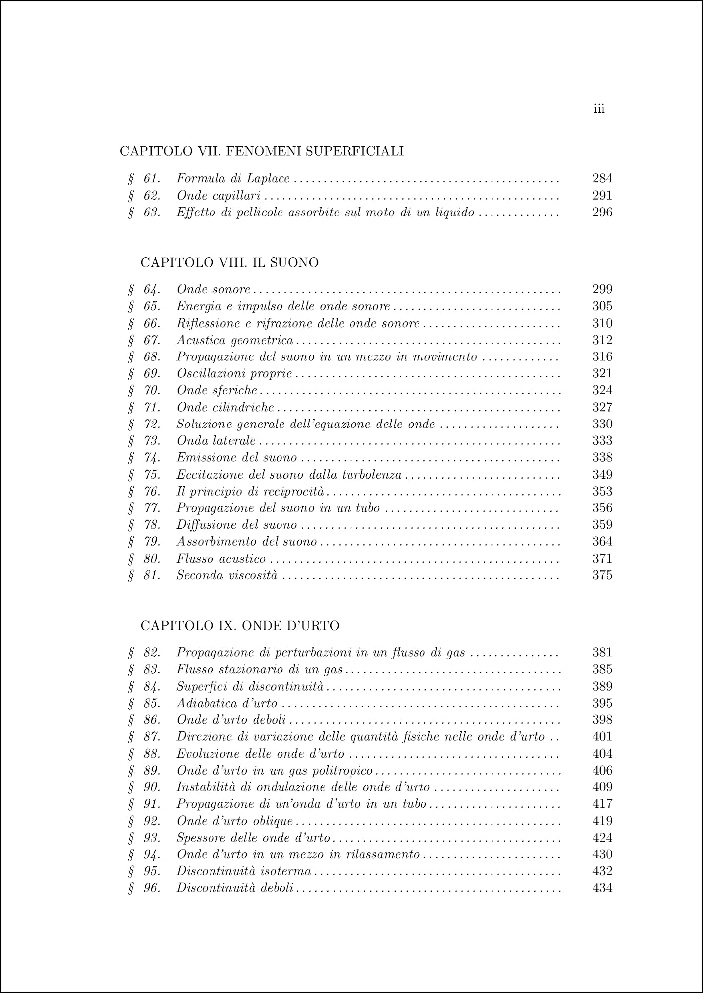 Fisica Teorica 6 - Meccanica dei fluidi