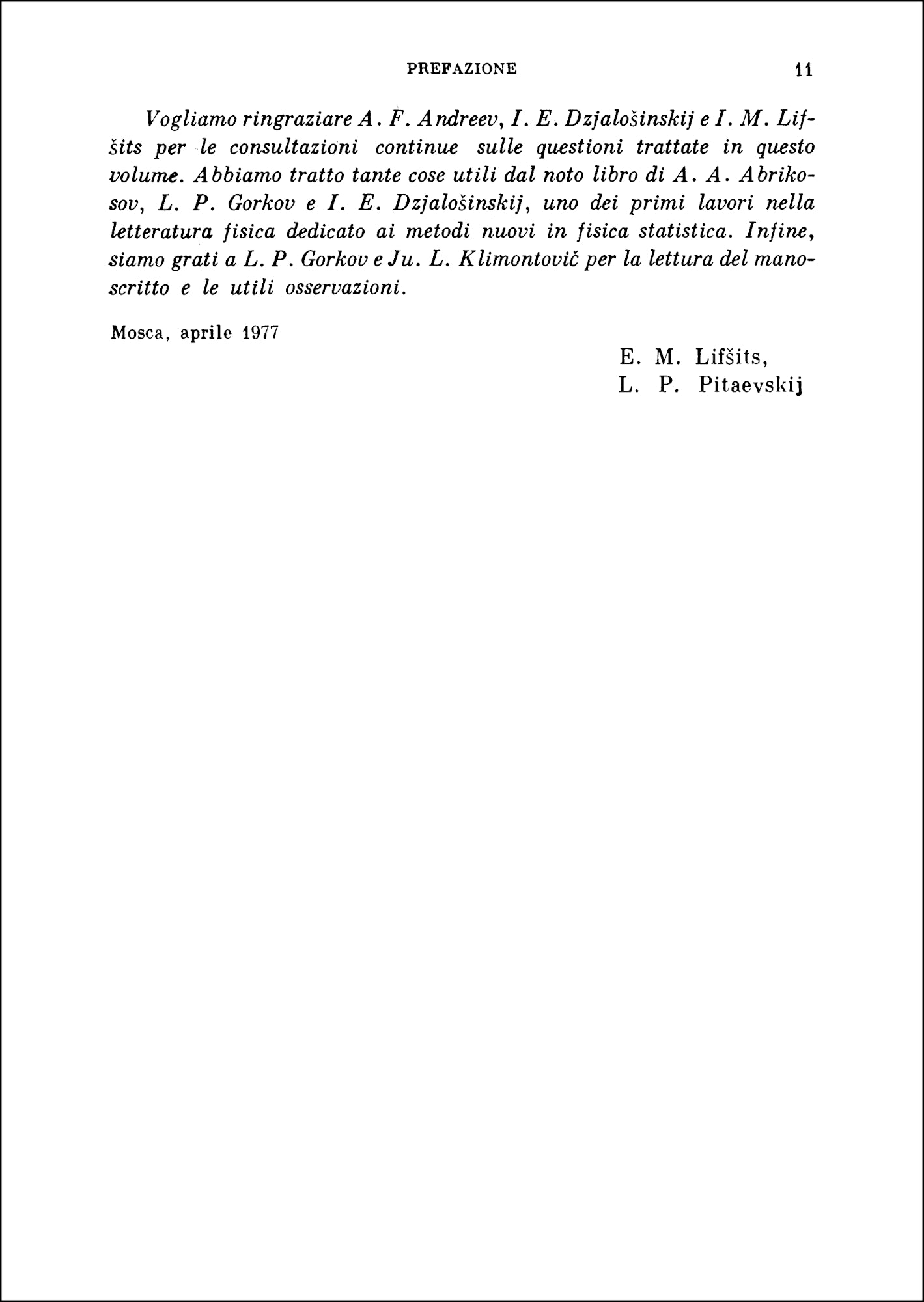 Fisica Teorica 9 - Fisica statistica - Seconda parte - Teoria dello stato condensato