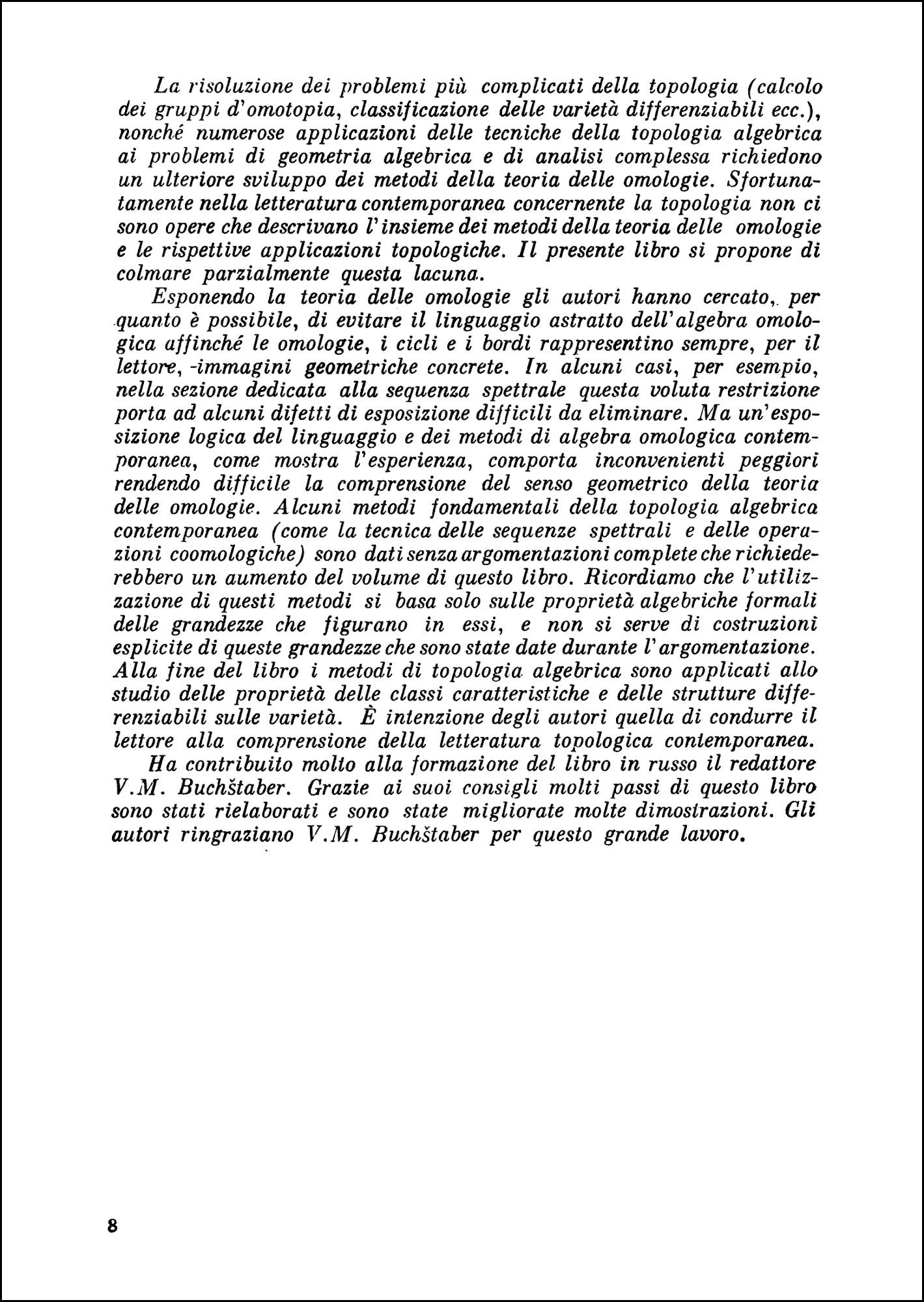 Geometria contemporanea. Metodi e applicazioni Vol. 3