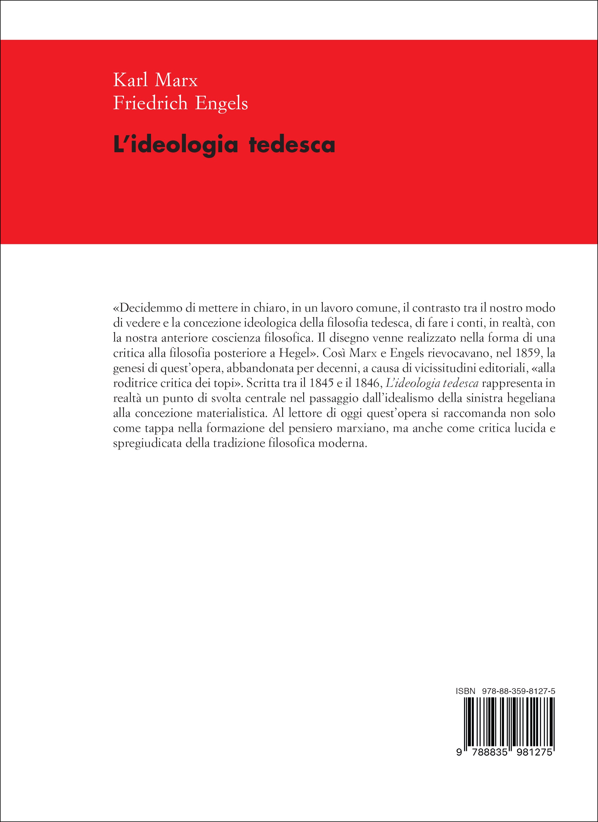 L' ideologia tedesca