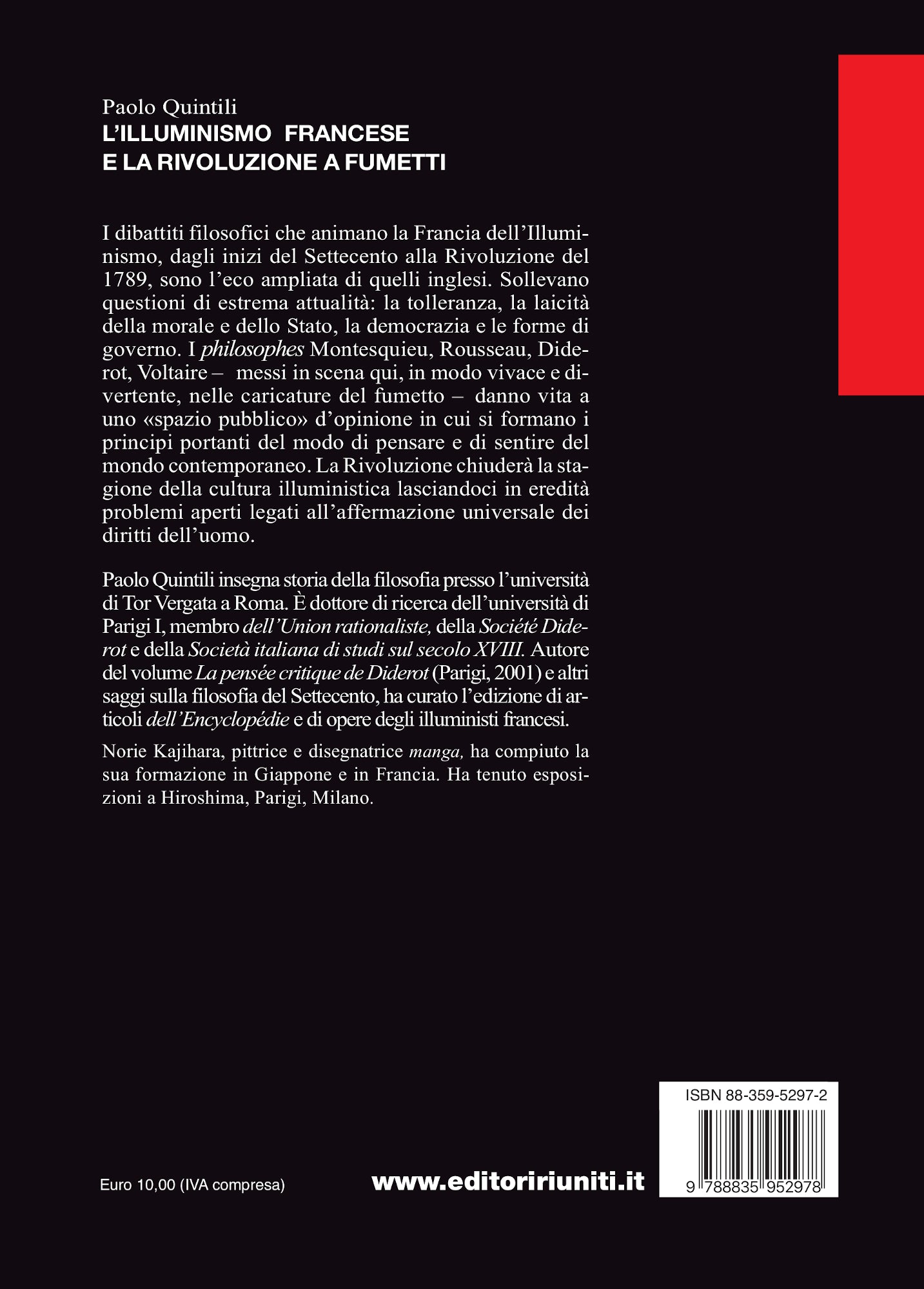 L' illuminismo francese e la rivoluzione a fumetti