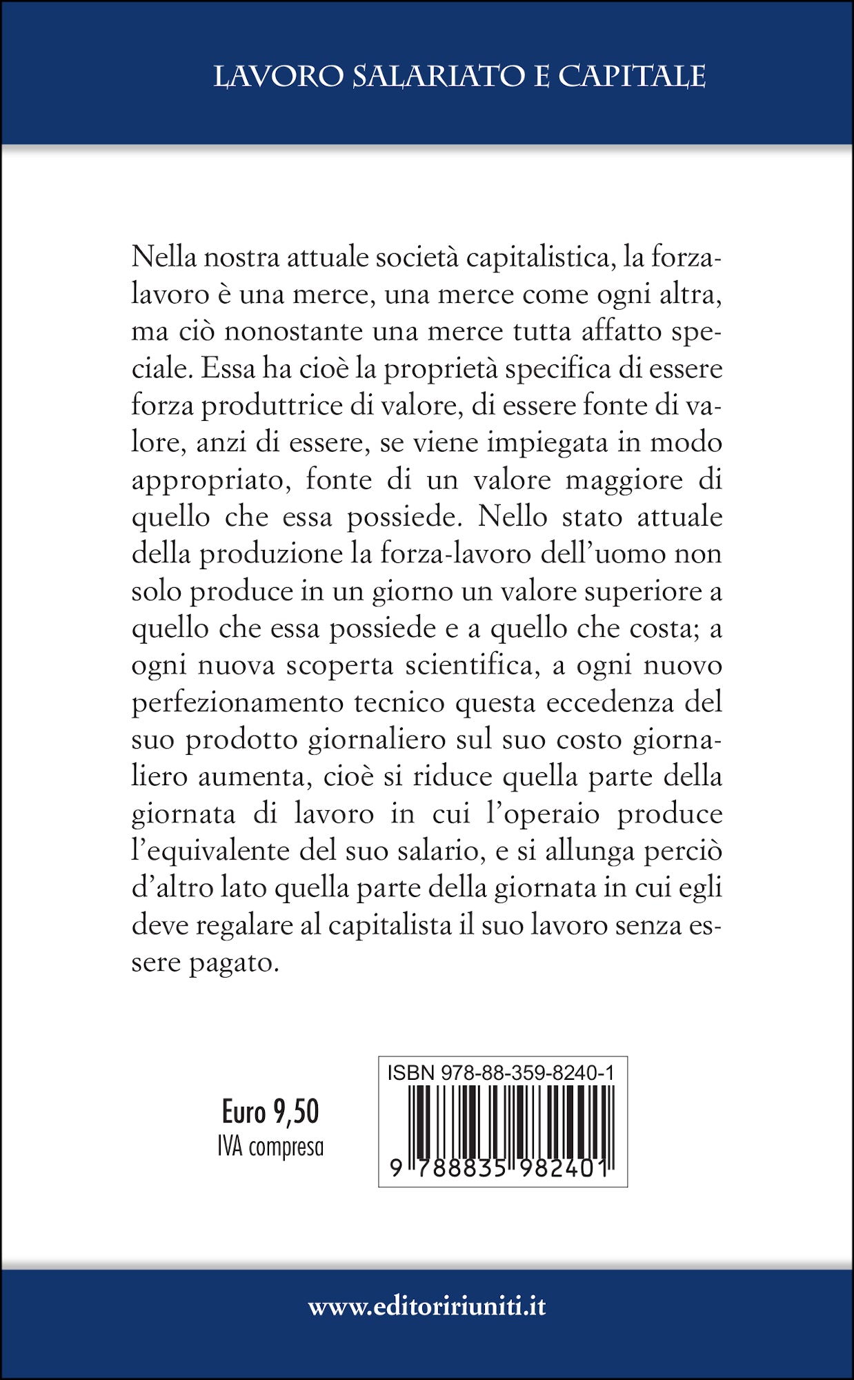 Lavoro salariato e capitale