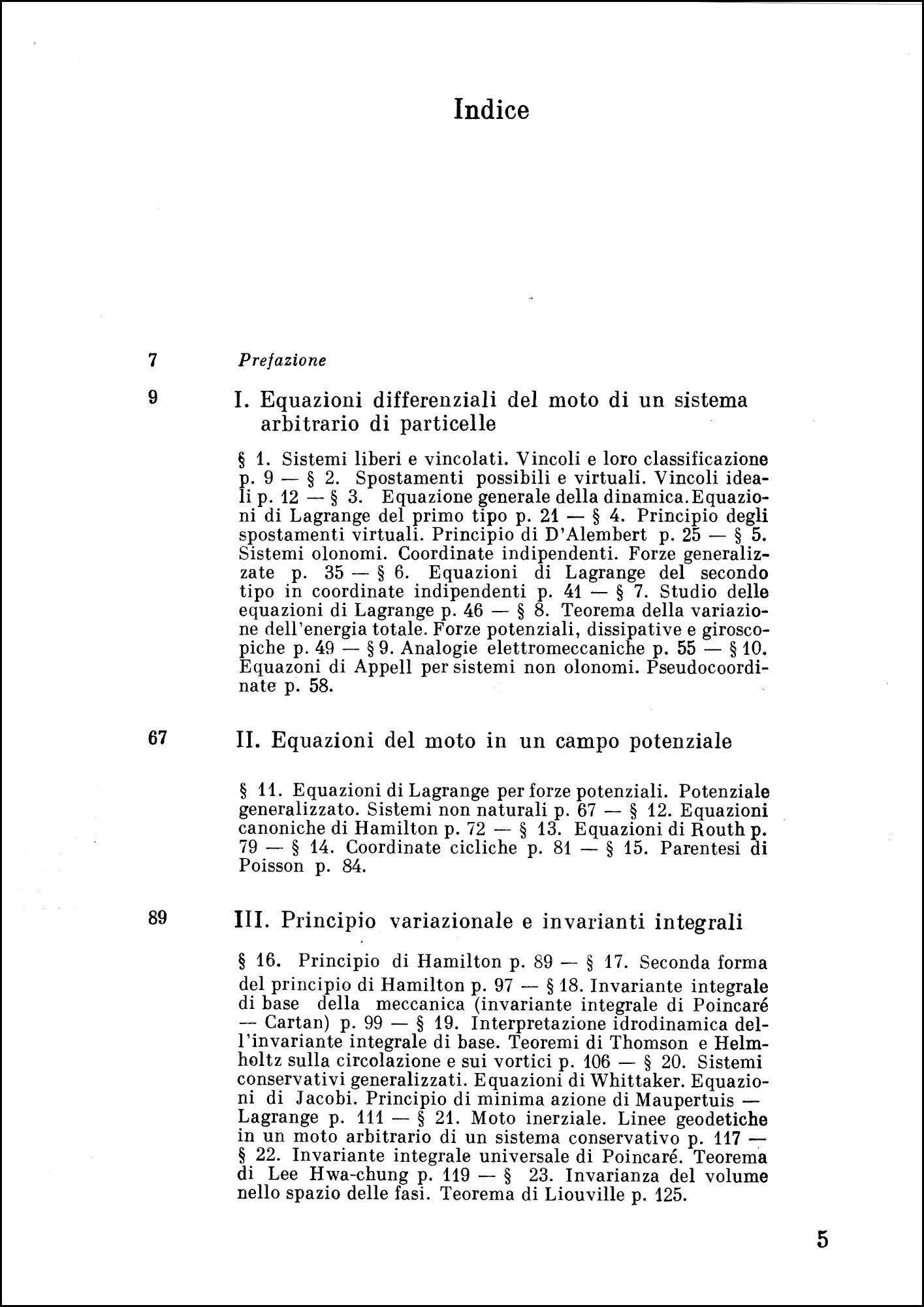 Lezioni di meccanica analitica
