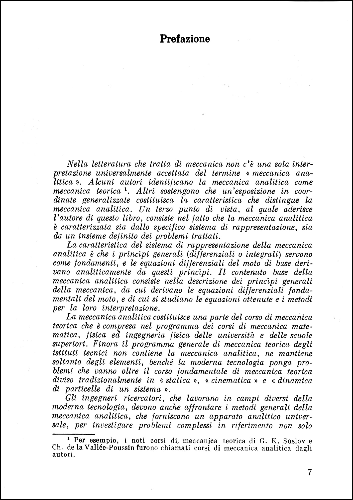 Lezioni di meccanica analitica