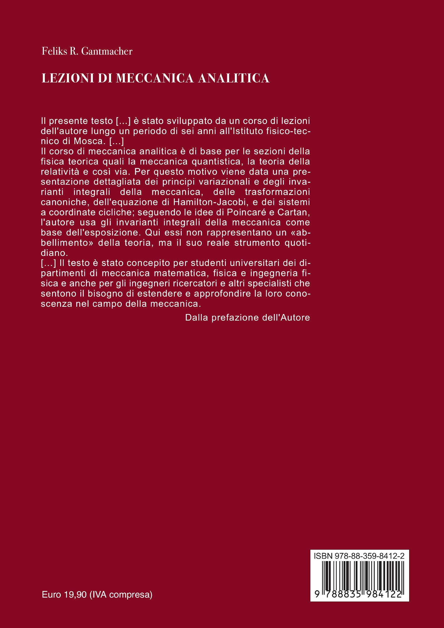 Lezioni di meccanica analitica