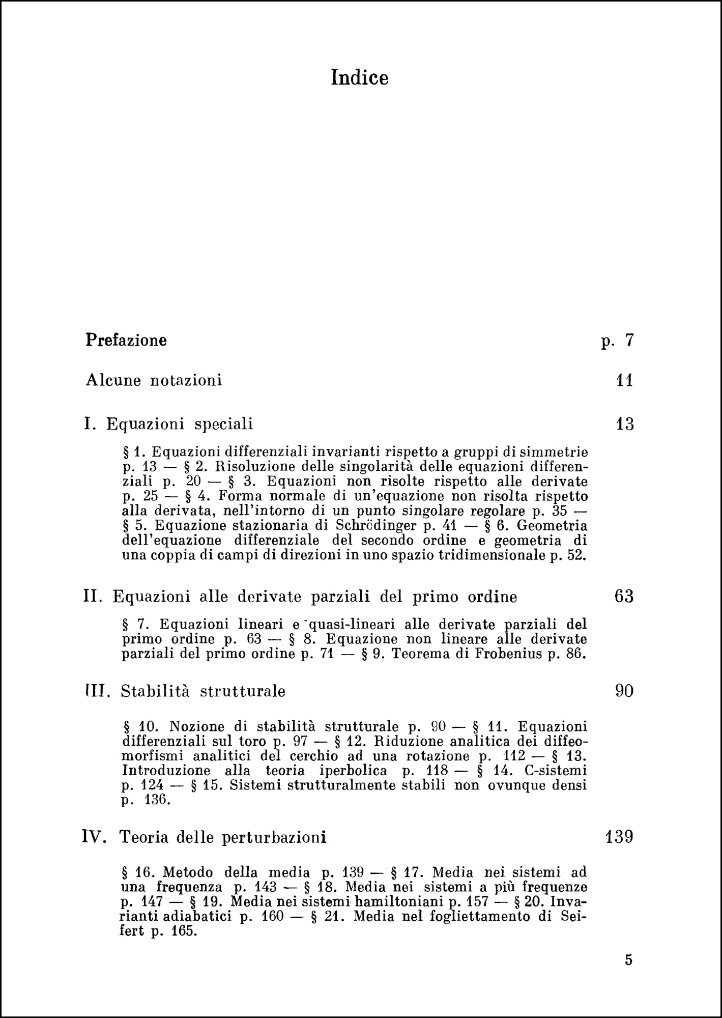 Metodi geometrici della teoria delle equazioni differenziali ordinarie