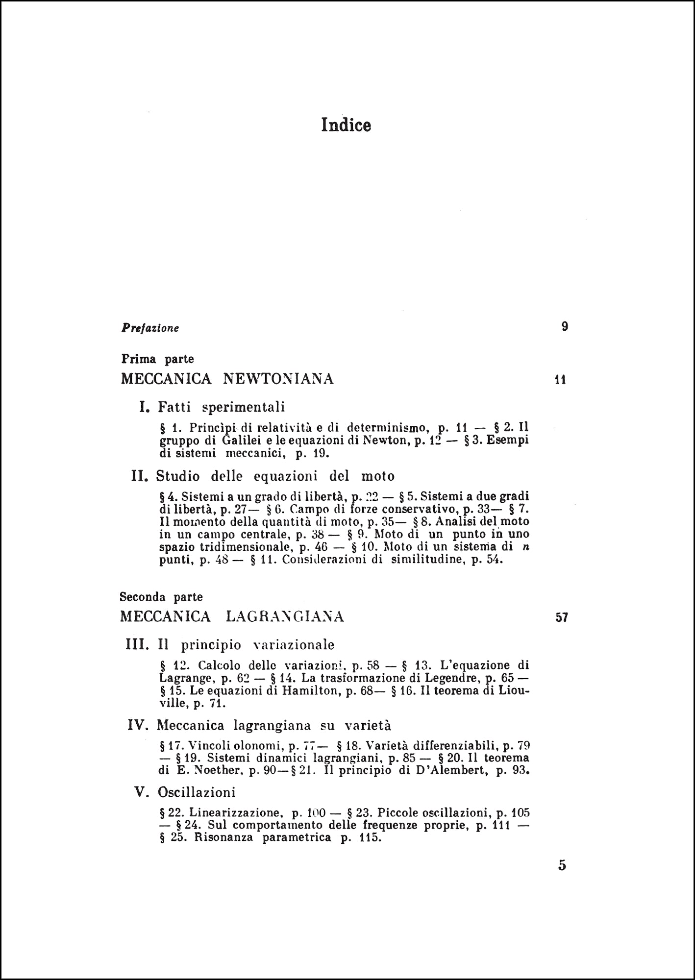 Metodi matematici della meccanica classica