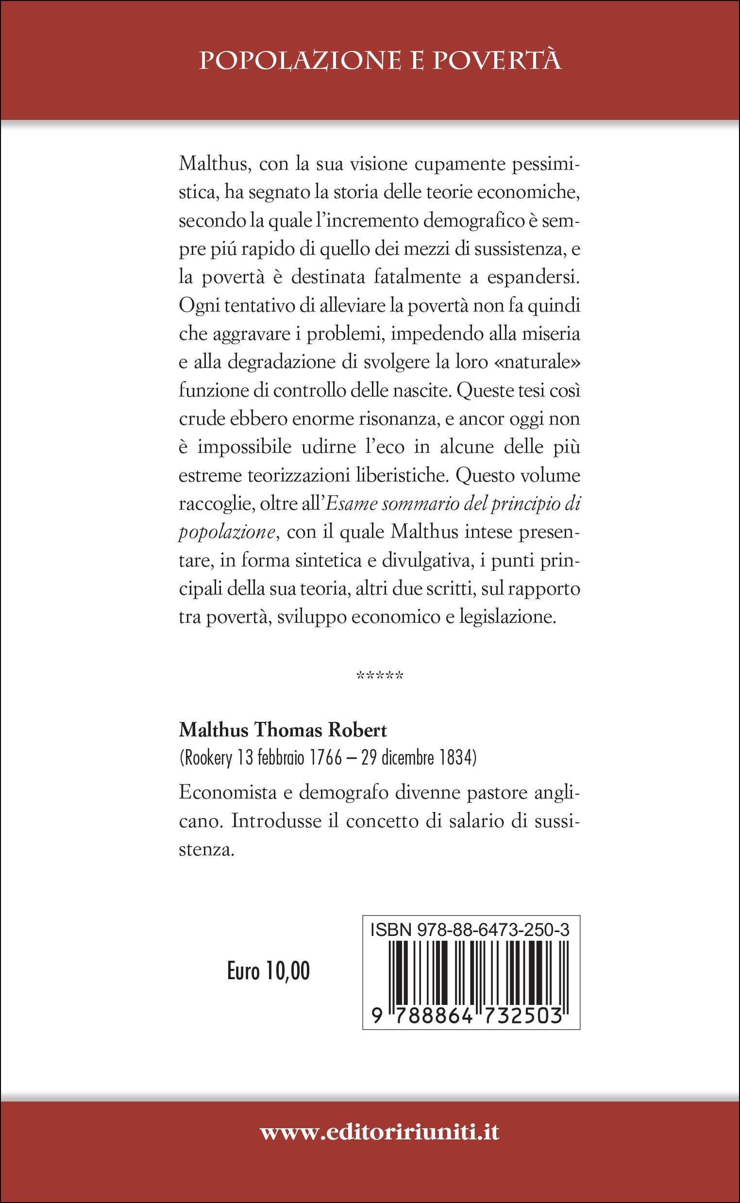Popolazione e povertà