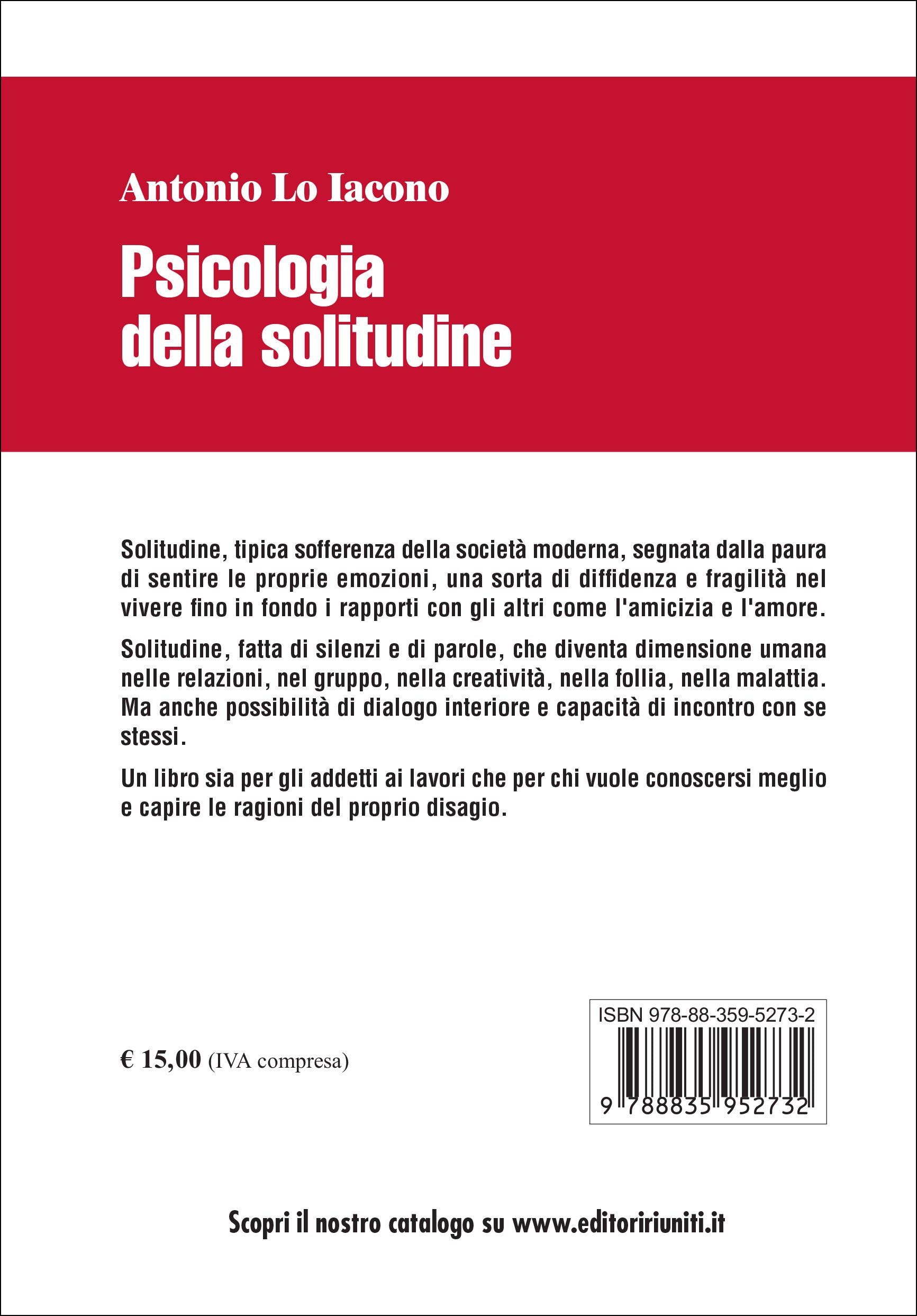 Psicologia della solitudine