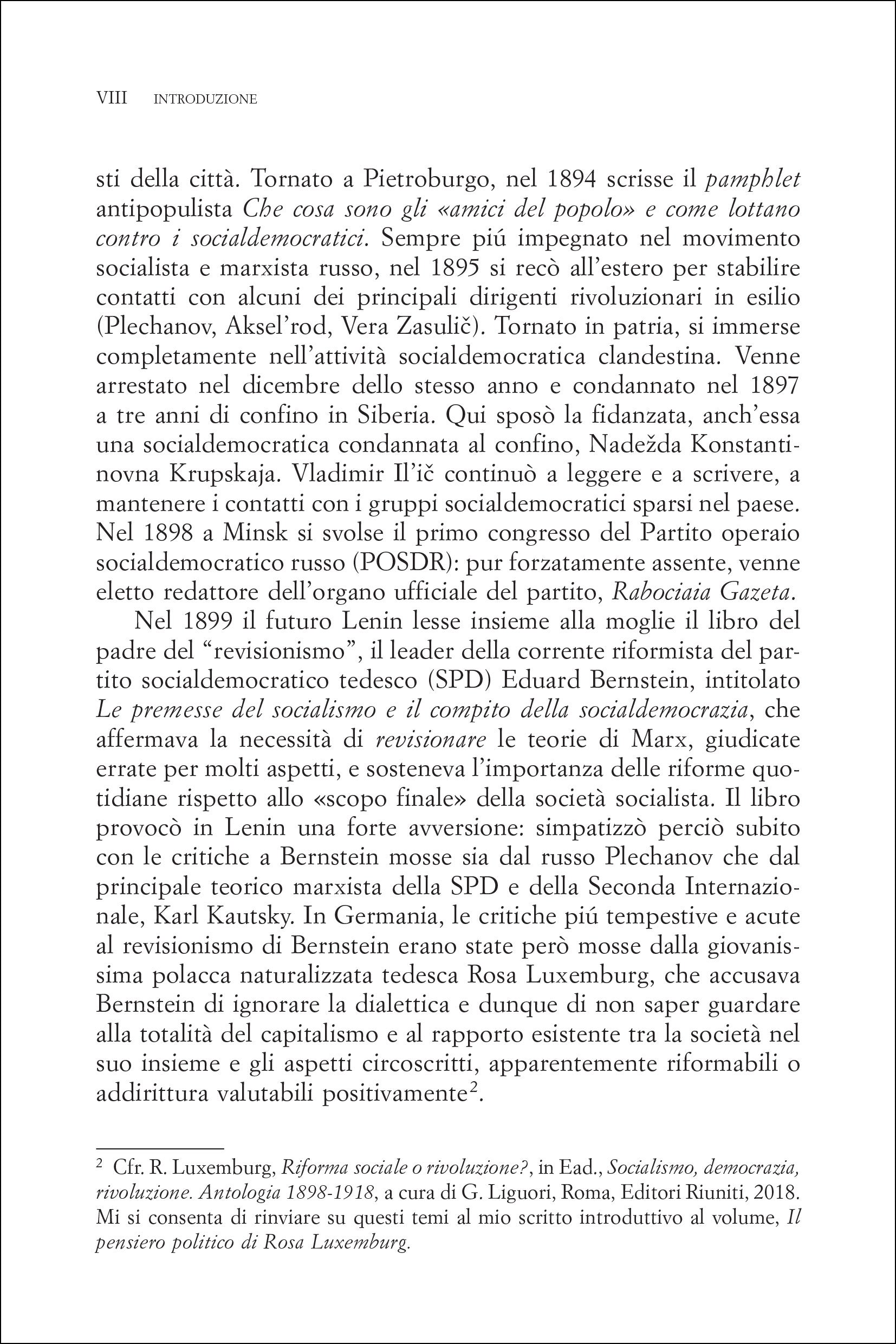 Che fare? Problemi scottanti del nostro movimento