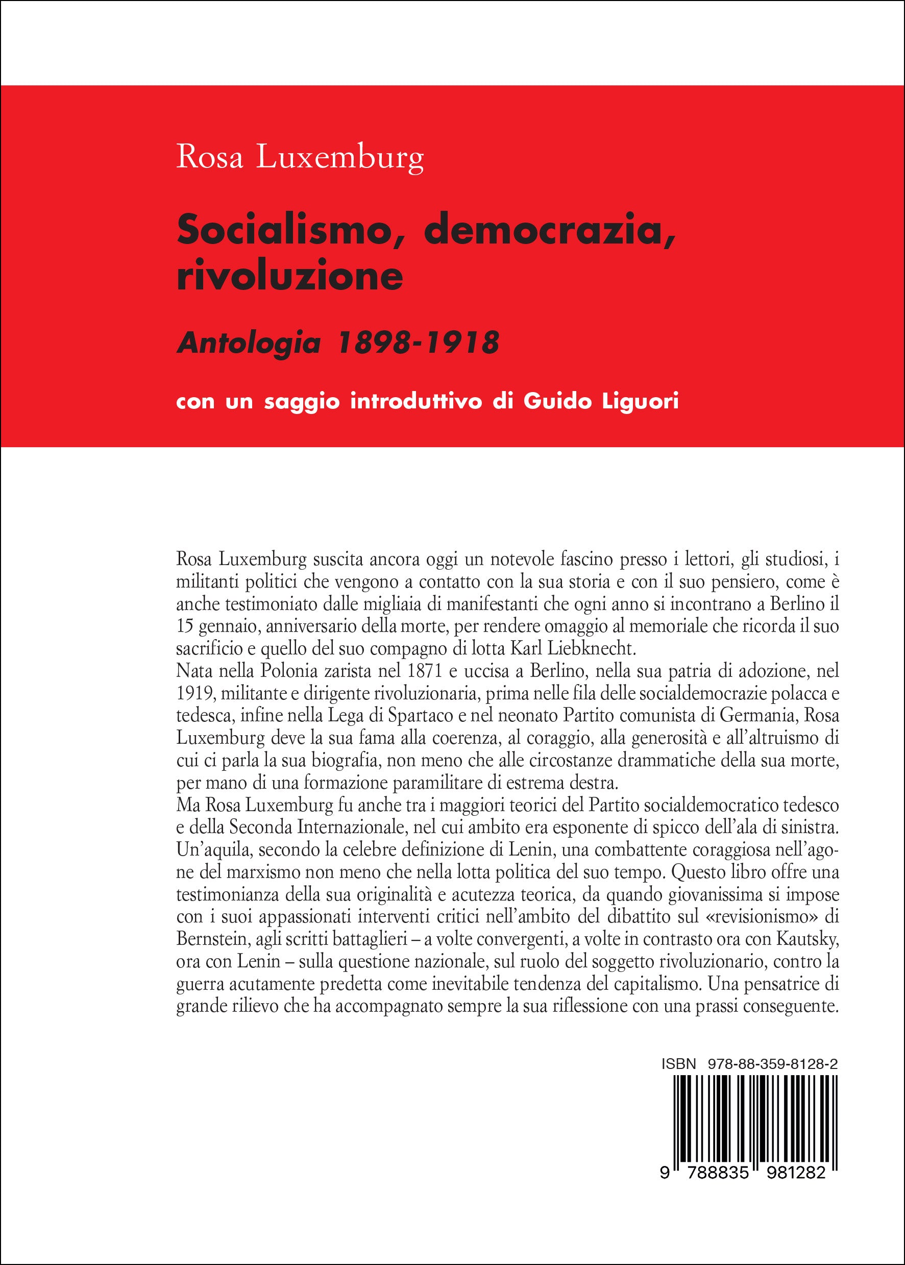 Socialismo, democrazia, rivoluzione. Antologia 1898-1918