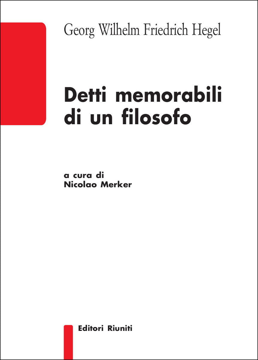 Detti memorabili di un filosofo