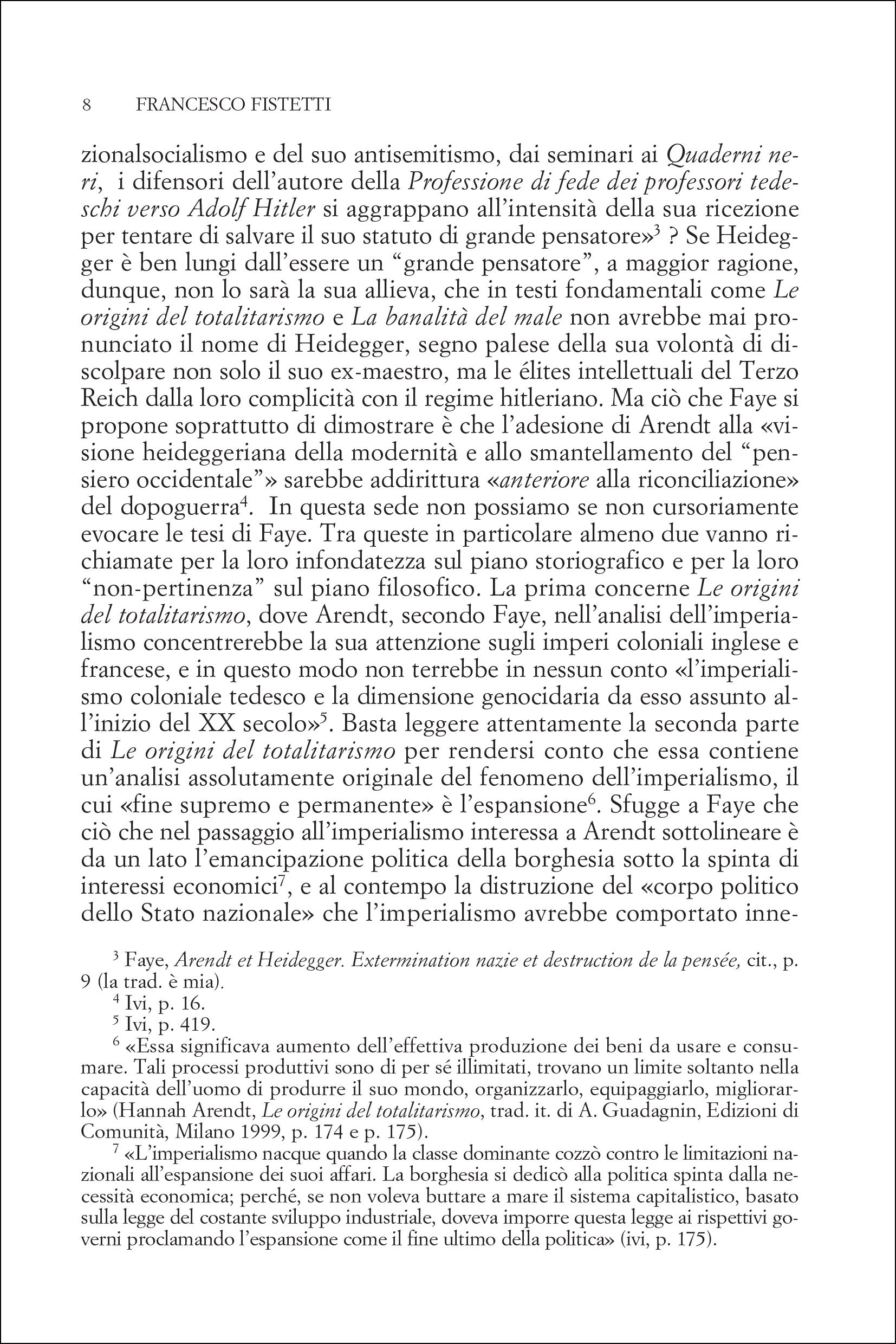 Hannah Arendt e Martin Heidegger. Alle origini della filosofia occidentale