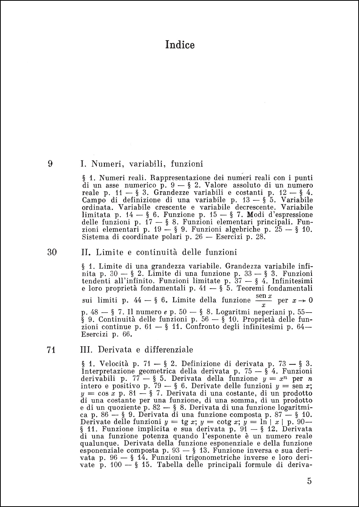 Calcolo differenziale e integrale Vol. 1-2