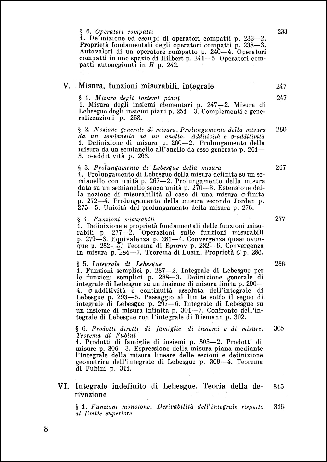 Elementi di teoria delle funzioni e di analisi funzionale