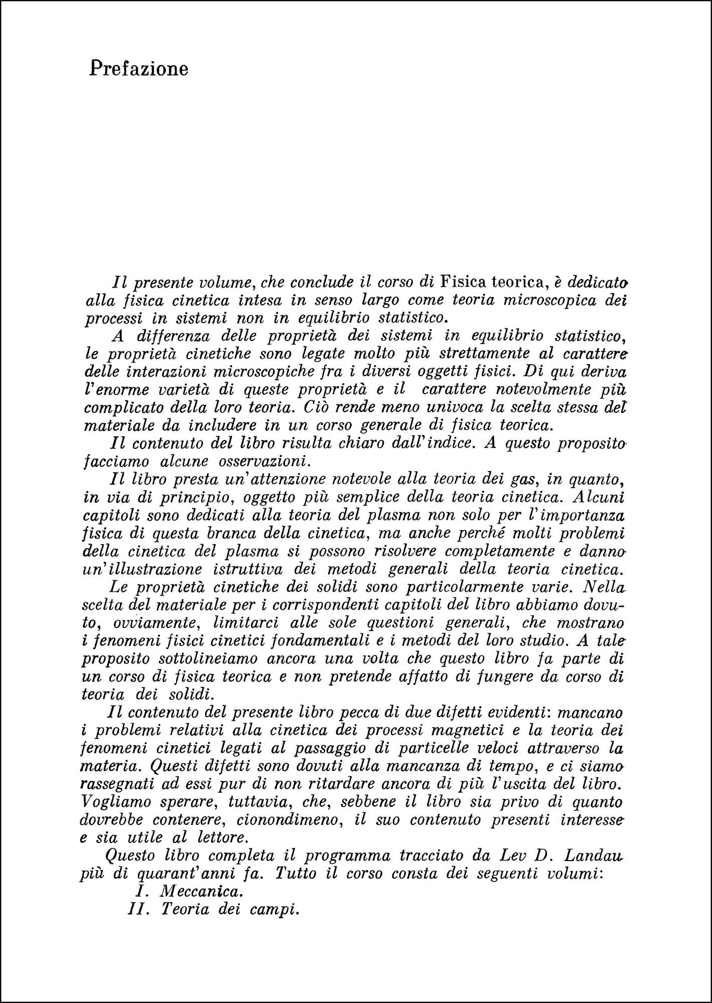 Fisica Teorica 10 - Fisica cinetica