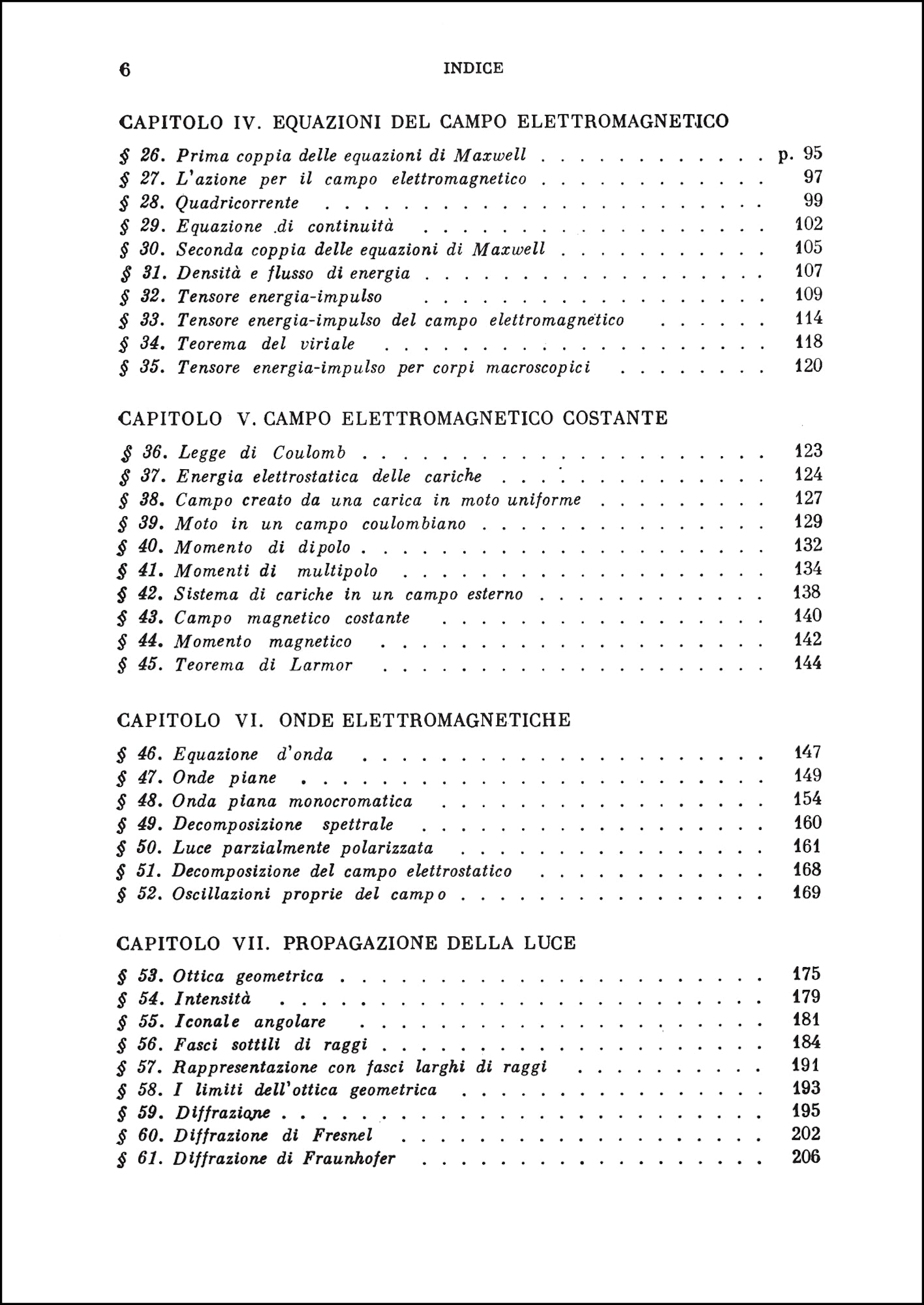 Fisica Teorica 2 - Teoria dei campi