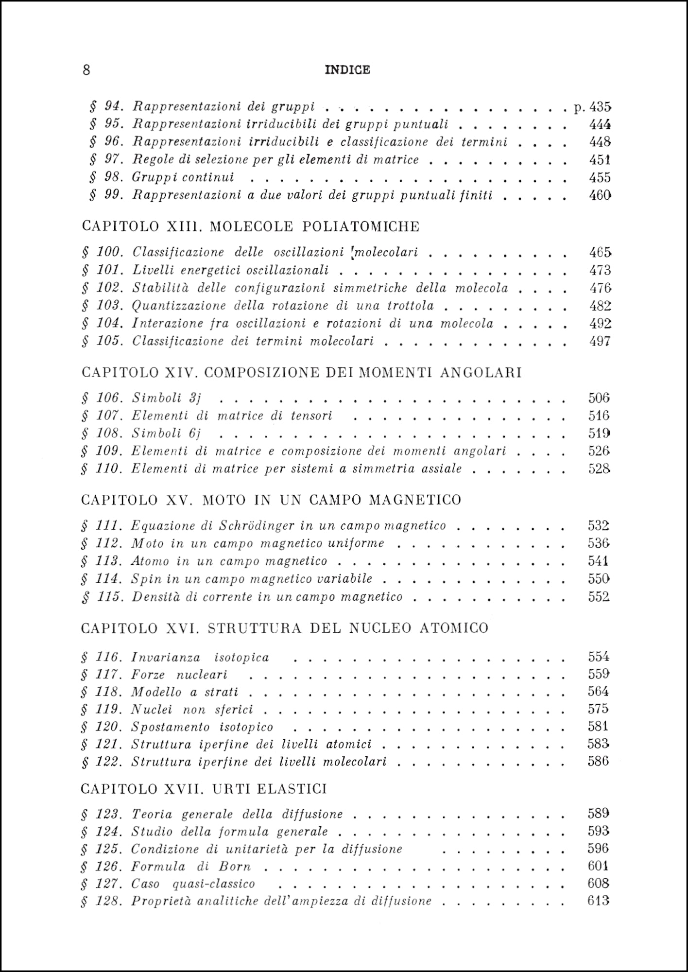 Fisica Teorica 3 - Meccanica quantistica - Teoria non relativistica