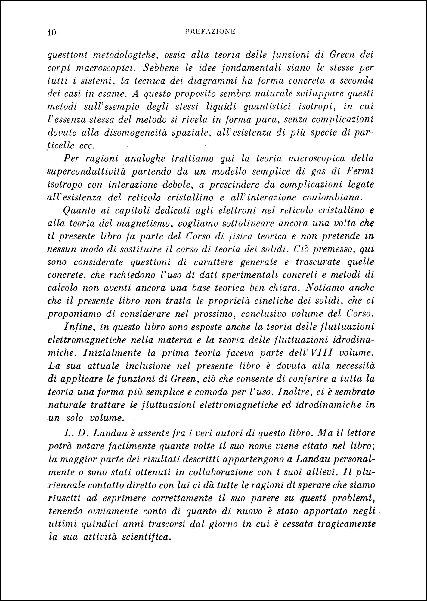 Fisica Teorica 9 - Fisica statistica - Seconda parte - Teoria dello stato condensato