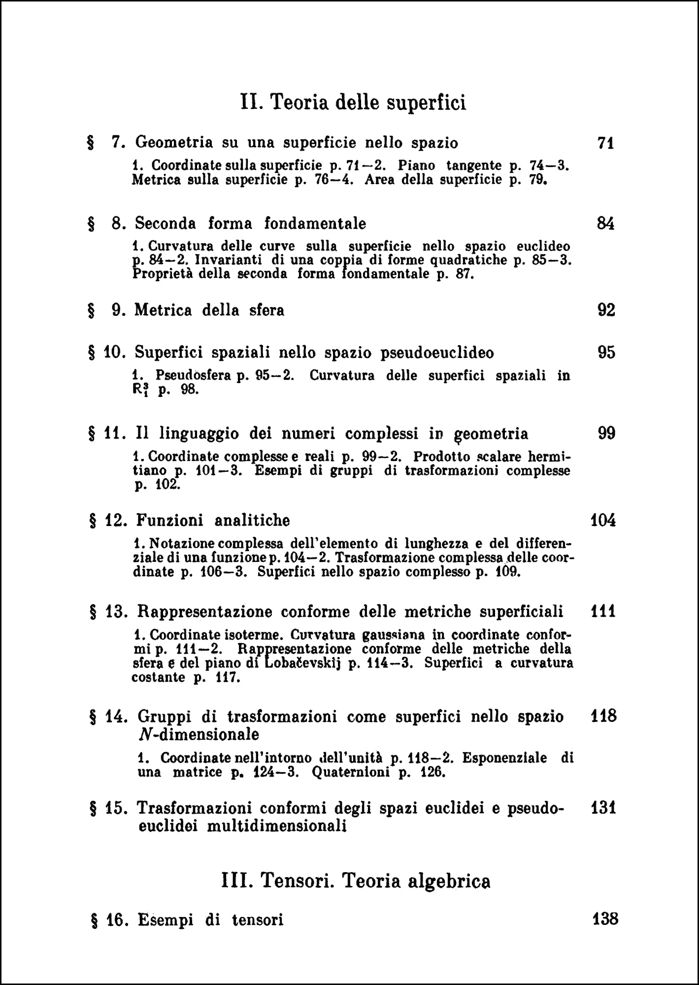 Geometria contemporanea. Metodi e applicazioni Vol. 1