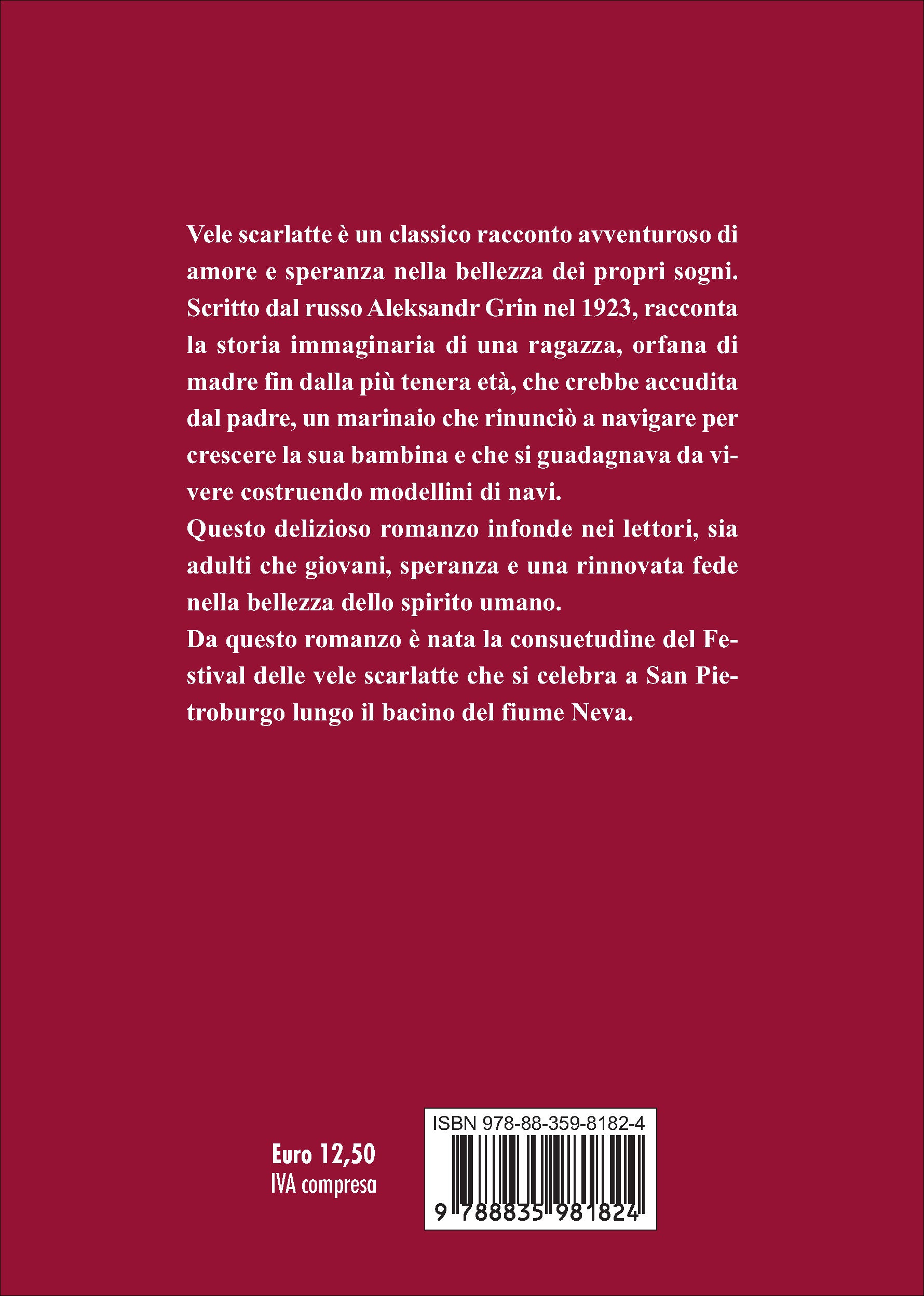 libro aleksandr grin vele scarlatte retro