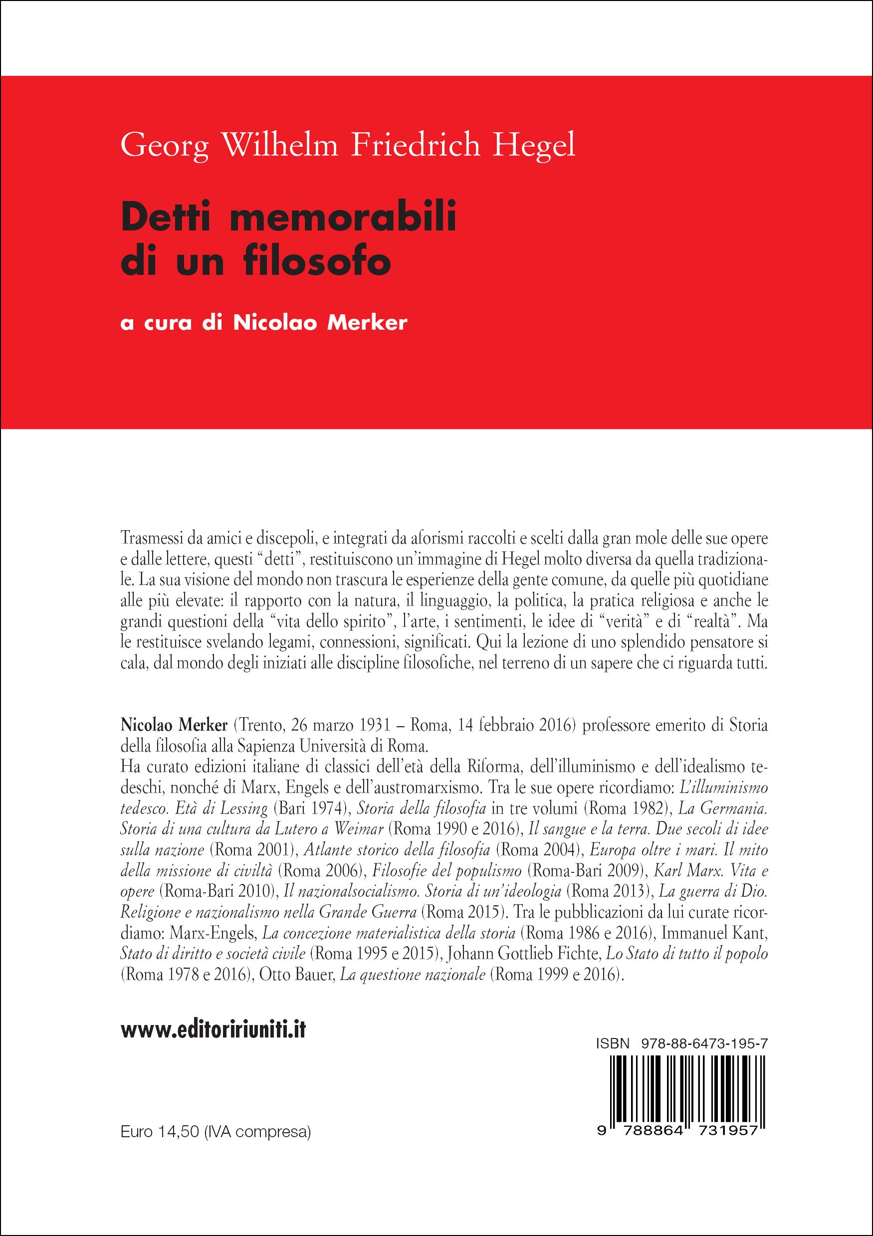 Detti memorabili di un filosofo
