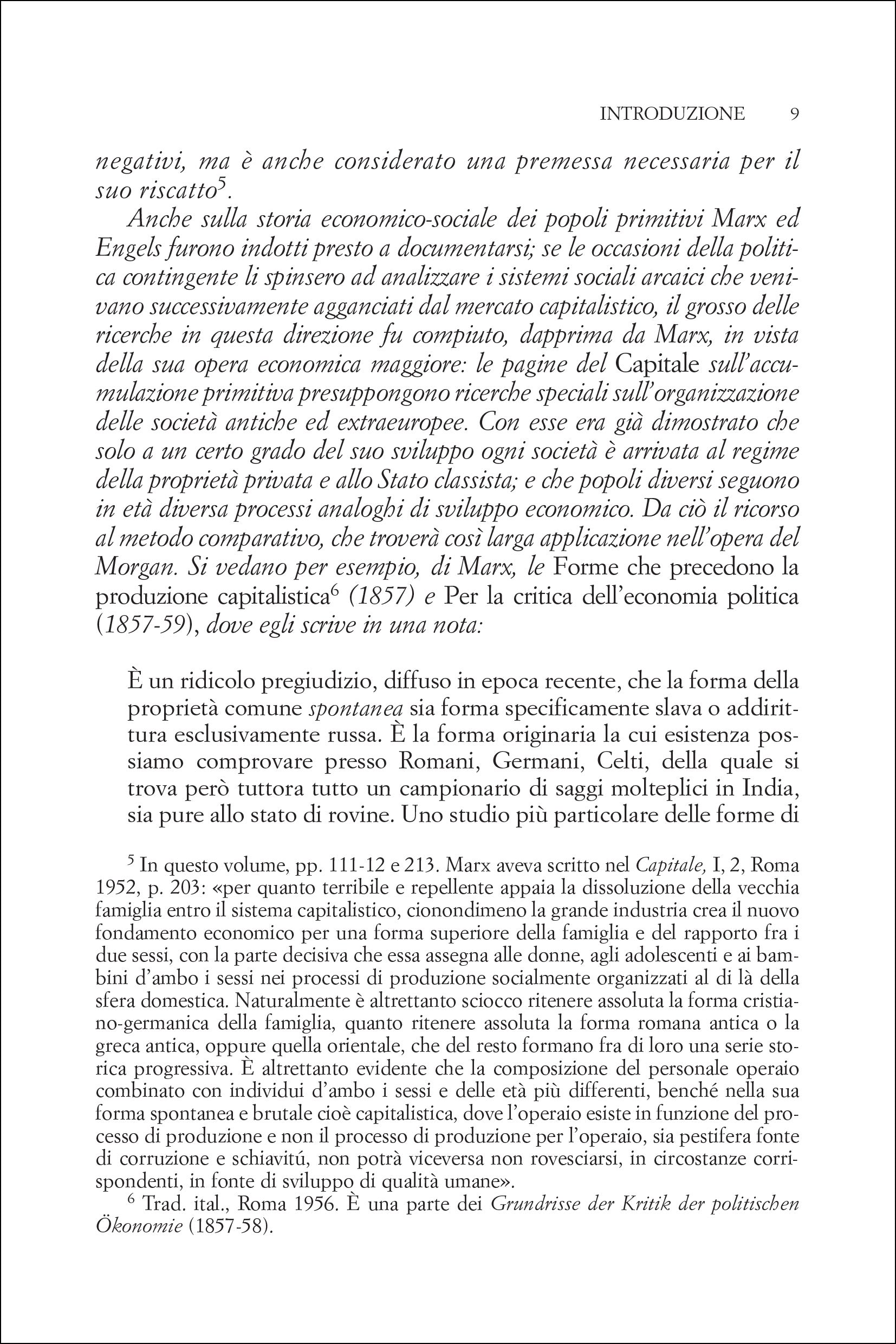 L' origine della famiglia, della proprietà privata e dello Stato