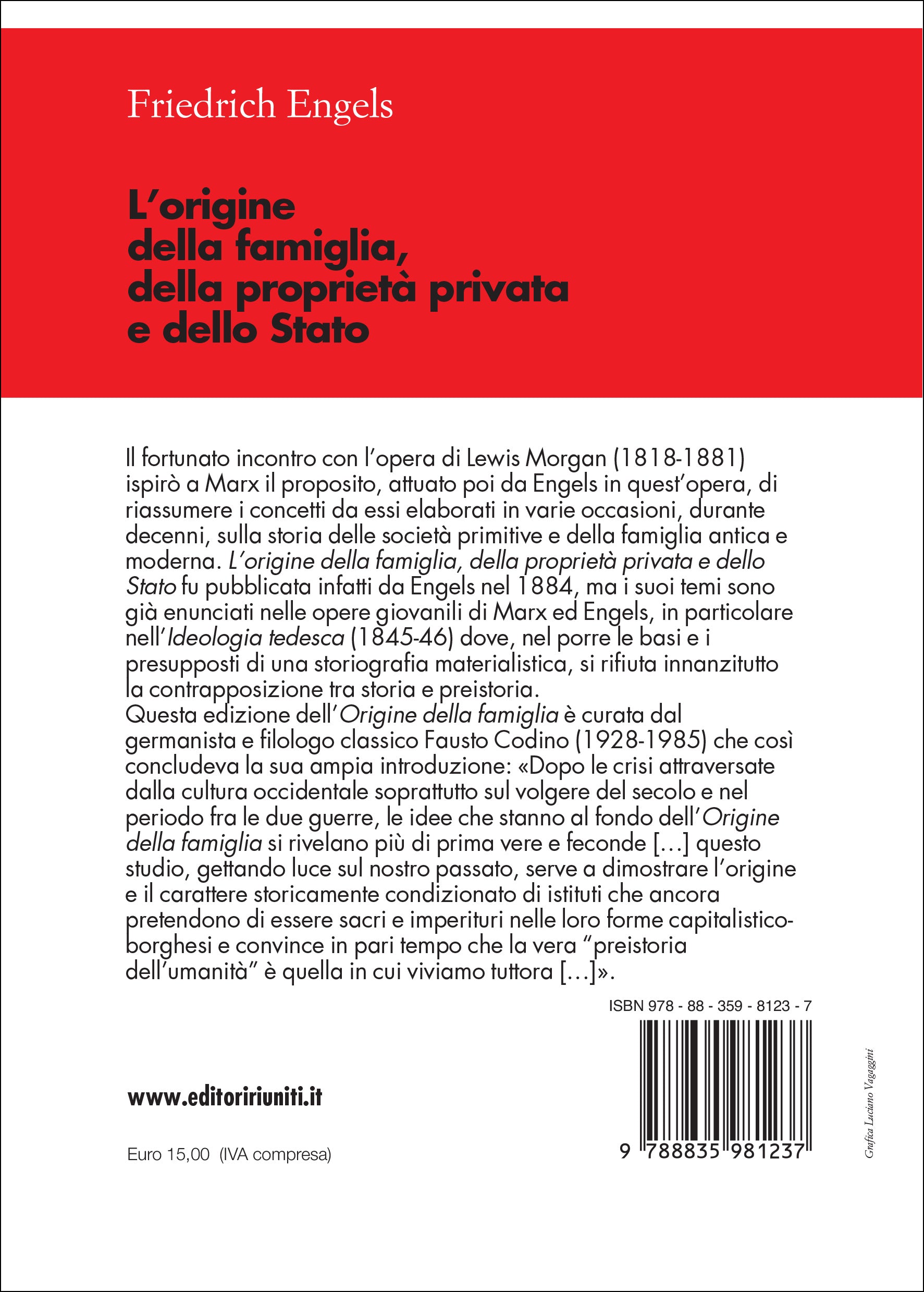L' origine della famiglia, della proprietà privata e dello Stato
